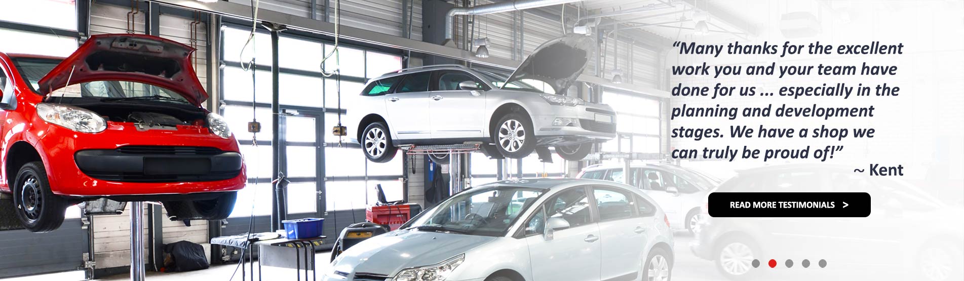 Automotive Shop Design Install Winnipeg